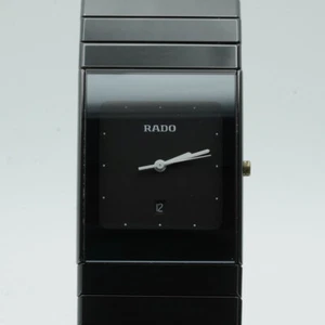 RADO CERAMICA HERREN UHR 27MM STAHL QUARZ SCHÖN ARMBANDUHR VINTAGE 111.0294.3 - Bild 1 von 11