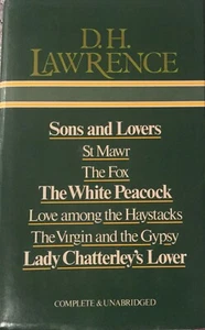 D.H.Lawrence Lady Chatterley's Lover Banned Set of 7 Books in One Volume Rare - Picture 1 of 12