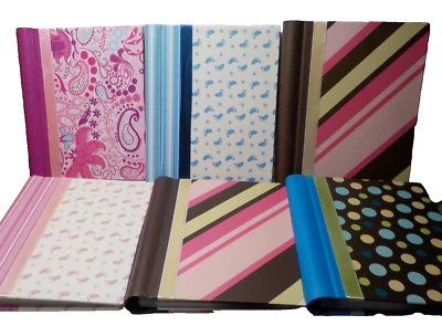 Pack de 6 álbumes de fotos 36 bolsillos 4 x 6 hermoso diseño espiral Foto 1 de 4