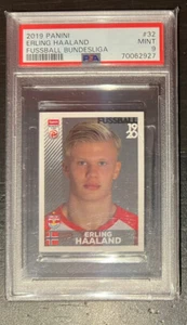 2019 Panini Fusball Bundesliga Erling Haaland Rookie PSA 9 #32 - Foto 1 di 2
