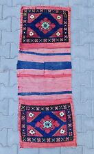 Saddlebag, Antique Rug, Pink horse rug, Kilim rug, nomadic rug, Chuval Rug