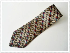 Brooks Brothers Mens Silk Neck Tie Necktie Navy Blue Multicolor USA - Picture 1 of 2