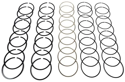 JUEGO DE ANILLOS DE PISTÓN CHEVY HASTINGS 5,7 L 2M5508065 OVERSIZE .065 Foto 1 de 2