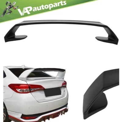 For 2014 2015 2016 2017 2018 Toyota Yaris Black ABS Material Pedestal Wing - Imagem 1 de 4