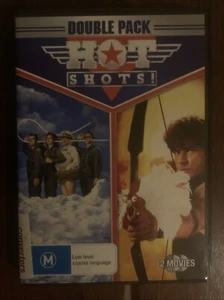 Hot Shots! & Hot Shots! Part Deux Double Pack DVD Region 4 - Picture 1 of 6