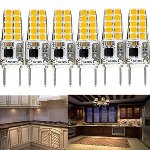 G8 LED Light Bulb Dimmable T4 Bi-Pin Base 20-30W Halogen Equivalent 120V 3000K - Picture 1 of 8