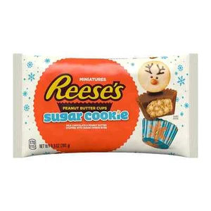 Tazas de mantequilla de maní miniaturas de galleta de azúcar Reese's de 9,9 oz ** BB 8/2025 ** - Imagen 1 de 3
