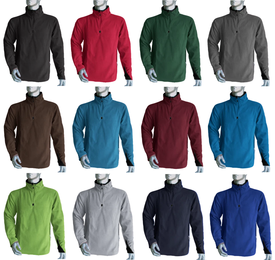 Engelbert Strauss Microfleece Troyer dryplexx® micro