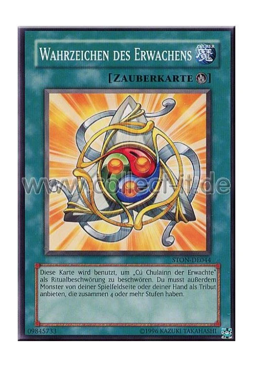 Yugioh STON-DE044 Wahrzeichen der Erwachens - Unlimitiert - Bild 1 von 1