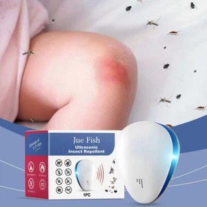 Ultrasonic Pest Repeller Control Reject Mosquito Rodent Insect Bed Bug Plu D9C9 - Picture 1 of 18
