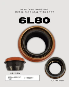 6L80 Transmission Rear Tail /Extension Housing Seal With Boot Chevy GMC NEW - Bild 1 von 1