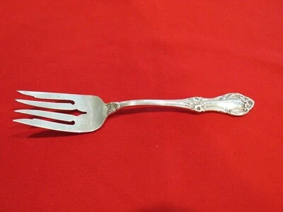 Tenedor de ensalada WILD ROSE International plata esterlina 6 1/8" 36 g sin mono en muy buena condición Foto 1 de 4