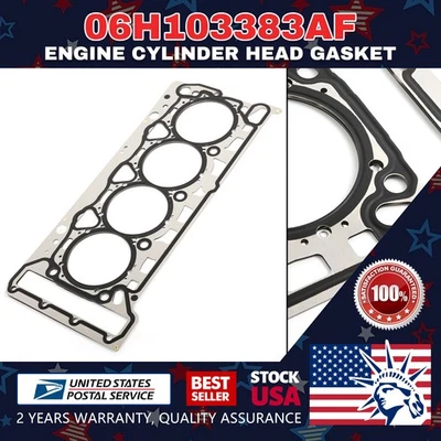 Junta de culata de motor de metal duradero para Volkswagen GLI 2010 06H103383AF Foto 1 de 4