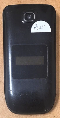 Telefone flip Alcatel OneTouch A392cc - Preto (celular de consumo) OT - Imagem 1 de 3