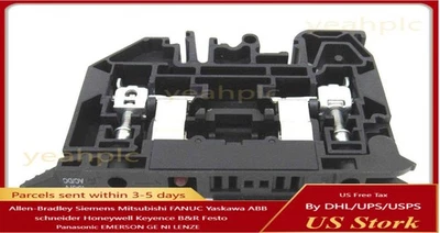 1pcs New Allen-Bradley 1492-H5 Fusible Terminal Block Red LED US ! AB - Image 1 of 3