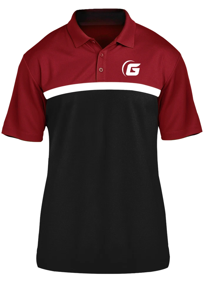 Polo 900 Global Bowling Competitor rojo/blanco/negro Foto 1 de 1