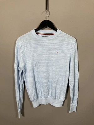 Jersey TOMMY HILFIGER MEZCLA LINO - Talla XS - Azul - Excelente Estado - Hombre’s Foto 1 de 4