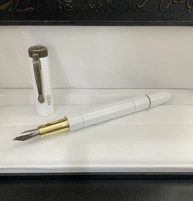 Perfect Metal Egypt Series White-Gold Color M nib Fountain Pen - Image 1 of 2