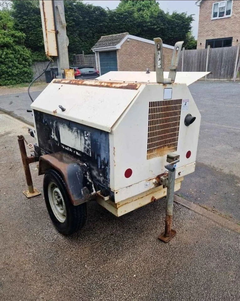 Terex lighting tower kubota engine genarator - Image 1 of 4