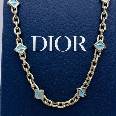 迪奥 Homme GP X 蓝色项链吊坠 Z9 — 第 1/4 张图片
