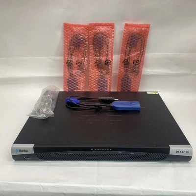 Raritan DKX3-108 KVM-over-IP Switch, Professional, 8 Port, USB, Ethernet - Bild 1 von 4