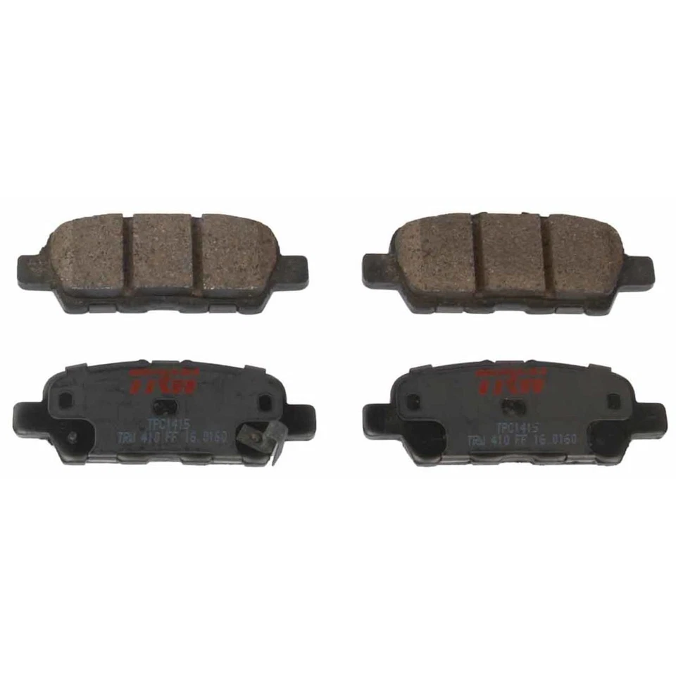 Juego de pastillas de freno traseras de 2 ruedas TXC1415 TRW para Nissan Murano Pathfinder QX60 Foto 1 de 1