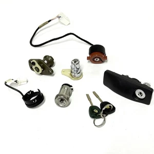 97-06 Jaguar X100 XK8 XKR XJ8 Ignition Lock Glove Box Handle Set w/ Keys OEM 45K - Bild 1 von 19