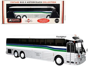 1984 Eagle Model 10 Motorcoach Bus "Montreal" "Voyageur" 1/87 HO Diecast Model - Picture 1 of 1
