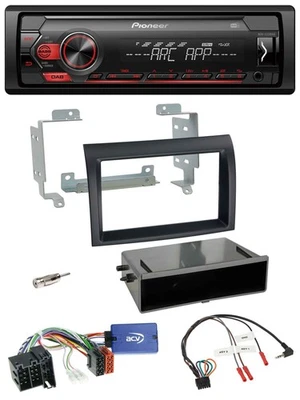 Pioneer DAB 1DIN MP3 Lenkrad USB Autoradio für Fiat Ducato 08-11 schwarz Profi - Bild 1 von 4