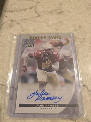 2016 Leaf Metal Draft - Jalen Ramsey #A-JR1 (AU, RC) FREE SHIPPING  - Image 1 of 2