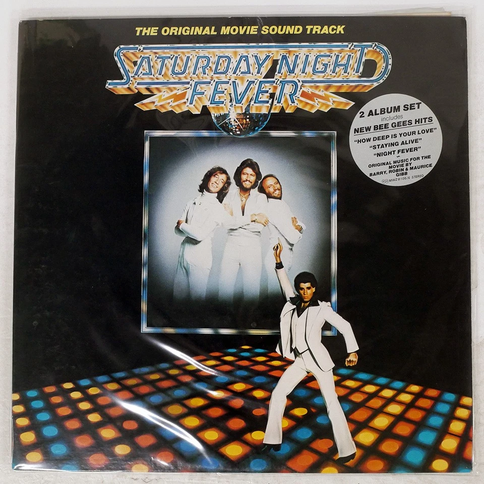 OST(BEE GEES) SATURDAY NIGHT FEVER RSO MWZ8105 Japan VINYL 2LP Foto 1 de 1
