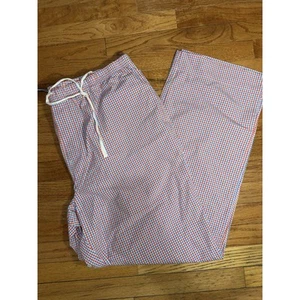 Vineyard Vines Mens Lounge Pants Pjs Pajamas XXL Red Pink Blue White Plaid NWT - Picture 1 of 4