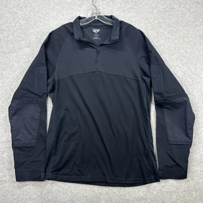 Camisa Condor Para Hombres XL Negra 1/4 Cremallera Combate Táctica Manga Larga Codera Ripstop Foto 1 de 4