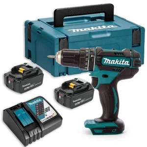 Perceuse à percussion 18V LXT (2x4,0 Ah) en MAKPAC - MAKITA DHP482RMJ - Foto 1 di 5