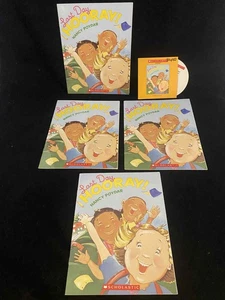 FOUR COPIES Last Day Hooray - Scholastic Books + Audio CD - Nancy Poydar - Foto 1 di 1