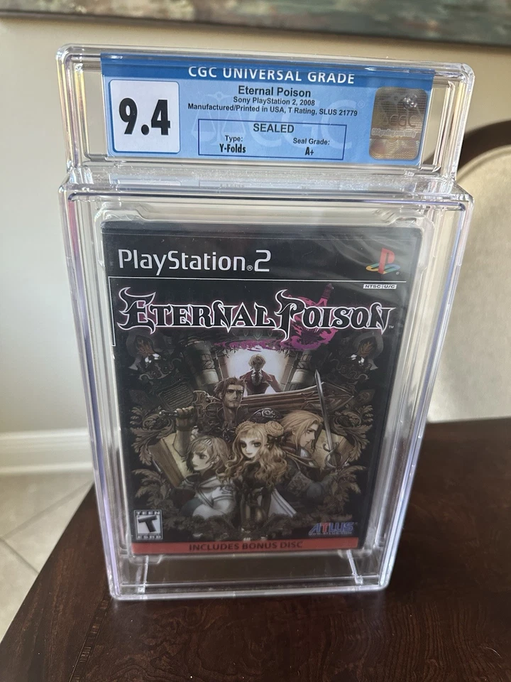 Eternal Poison Sony PlayStation 2 Sealed CGC 9.4 A+ - Image 1 of 2