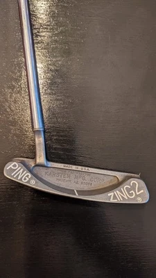RARE Nickel PING ZING 2 Putter BeNi 36 Inch Beryllium Nickel RH Vintage Original - Image 1 of 4