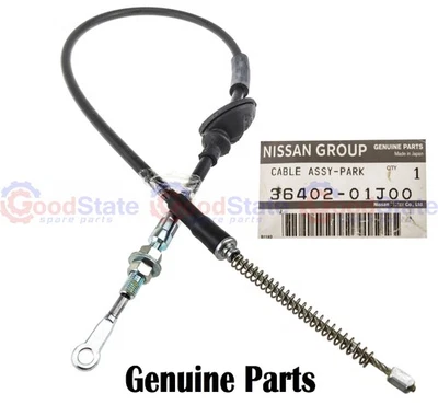GENUINE Nissan Patrol Y60 GQ RB30 S RD28 T TB42 TD42 Hand Brake Cable - Image 1 of 4