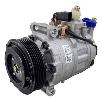 Compresor de aire acondicionado 4 estaciones 98354 - Compresor nuevo para Audi A6 A4 Quattro 02-04 Foto 1 de 4