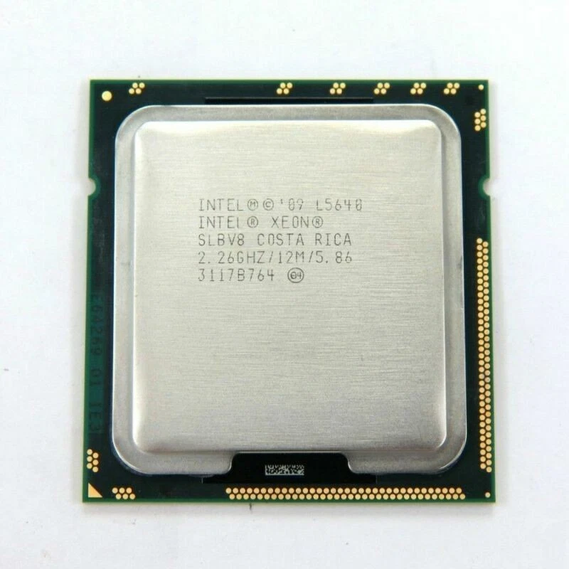 Intel Xeon L5640 CPU 6-Core 2.26 GHz 12MB SLBV8 LGA1366 Processor - Image 1 of 1