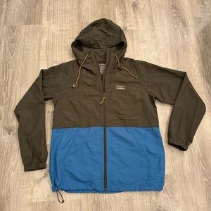 L.L. Bean Classic Mountain Full Zip Jacket - Wondbreaker Gray Blue - Mens Medium - Picture 1 of 6