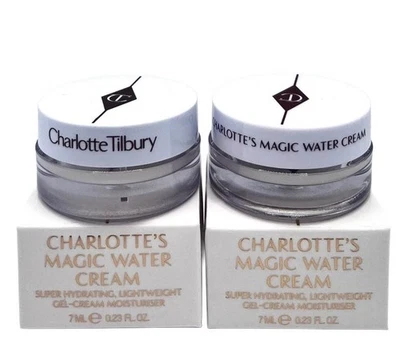Charlotte Tilbury Charlotte’s Magic Water Cream Travel Size 0.23 oz/7 ml Each x2 - Image 1 of 4
