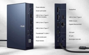 ASUS SimPro Dock 2 – Docking Station USB-C con 4K, LAN, DisplayPort - Foto 1 di 1