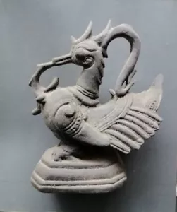 18th circa.--SOUTHEAST ASIA-MYANMAR--ANTIQUE OPIUM WEIGHT---HAMSA(BIRD)--1700 g. - Picture 1 of 11