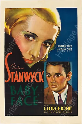 Baby Face (1933) Barbara Stanwyck DVD Public domain film - Disc Only - Image 1 of 2