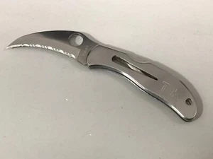 Old SPYDERCO Harpy Claw Blade Ranger ATS-55 Seki City Japan Rare T. K. TK - Picture 1 of 18