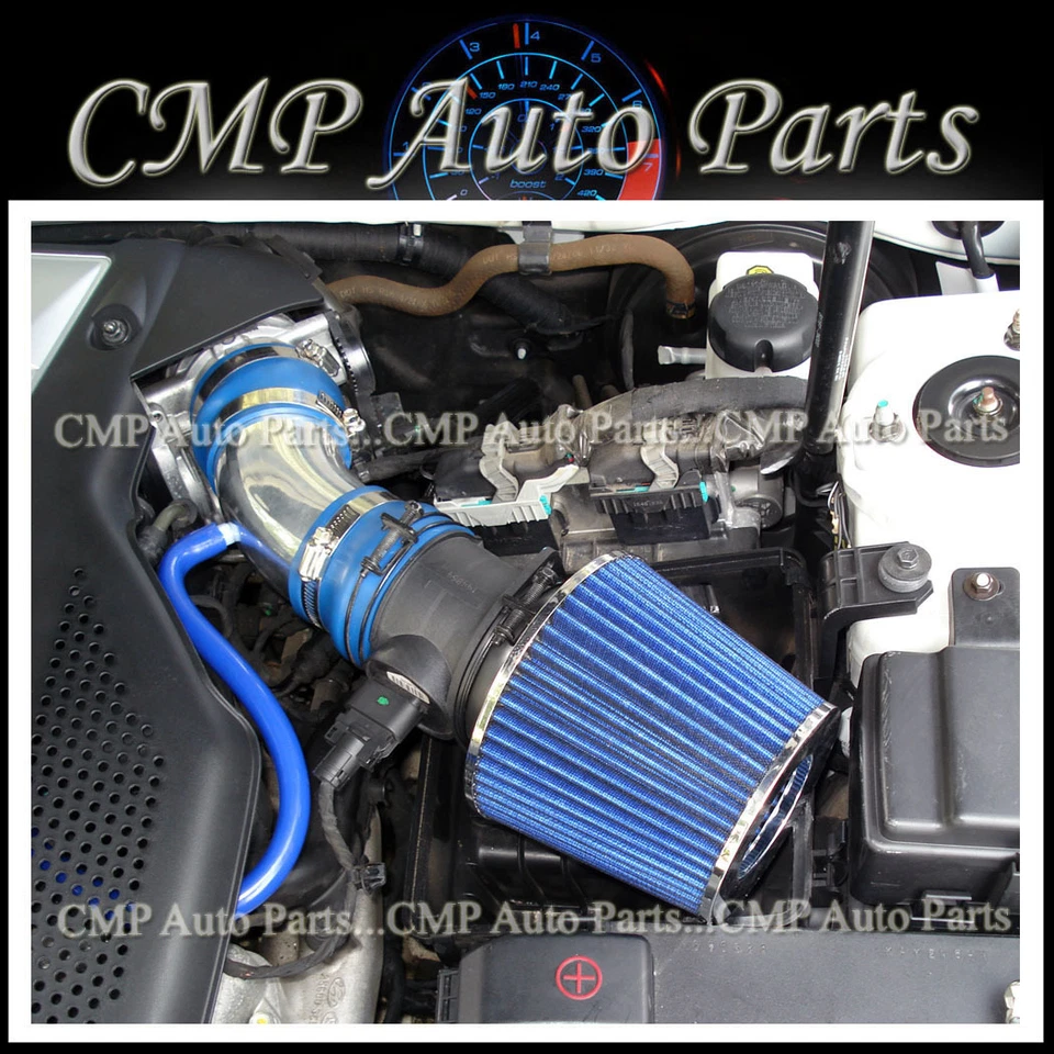 KIT DE ADMISIÓN DE AIRE AZUL APTO PARA HYUNDAI SONATA 3.3 3.3L GLS LX SE V6 2006-2010 Foto 1 de 1