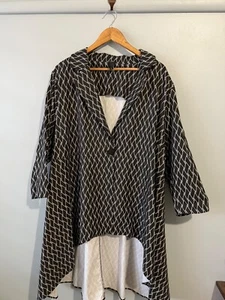 Taking Shape Stretch Hi Lo Jacket Size 24 New without Tags - Picture 1 of 5