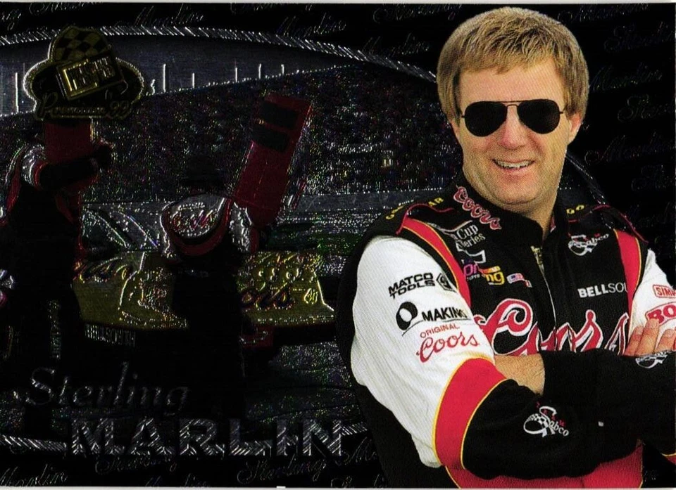 Sterling Marlin Press Pass 1999 Premium /16 - Image 1 of 2