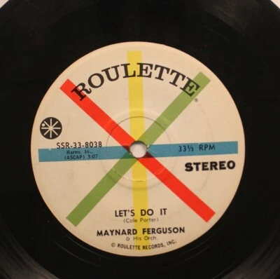 Jazz Compact 33 45 Maynard Ferguson - Let'S Do It / Don'T Take Your Love From Me - Image 1 of 2